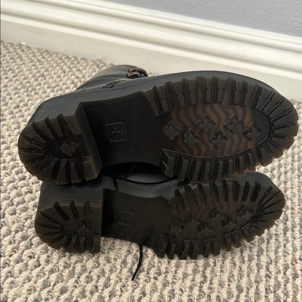 Dr. Martens Black Leather Boots - Picture 4 of 6